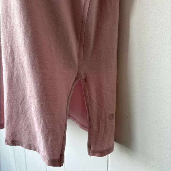 Lululemon Relaxed-Fit Boatneck Long-Sleeve Shirt Rose Blush - Picture 6 of 8